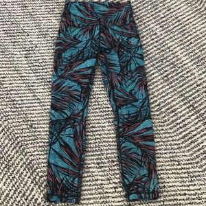 Lululemon high times legging palm print 4